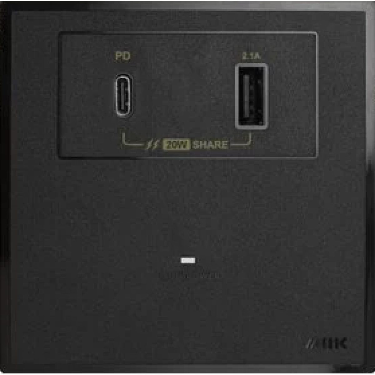 M2K PD220M3 PDQC USB充電插座 | PD20W | 智能充電 (黑色)